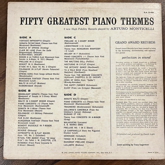 Fifty Greatest Piano Themes: A most exciting adventure in music appreciation - Picture 4 of 8